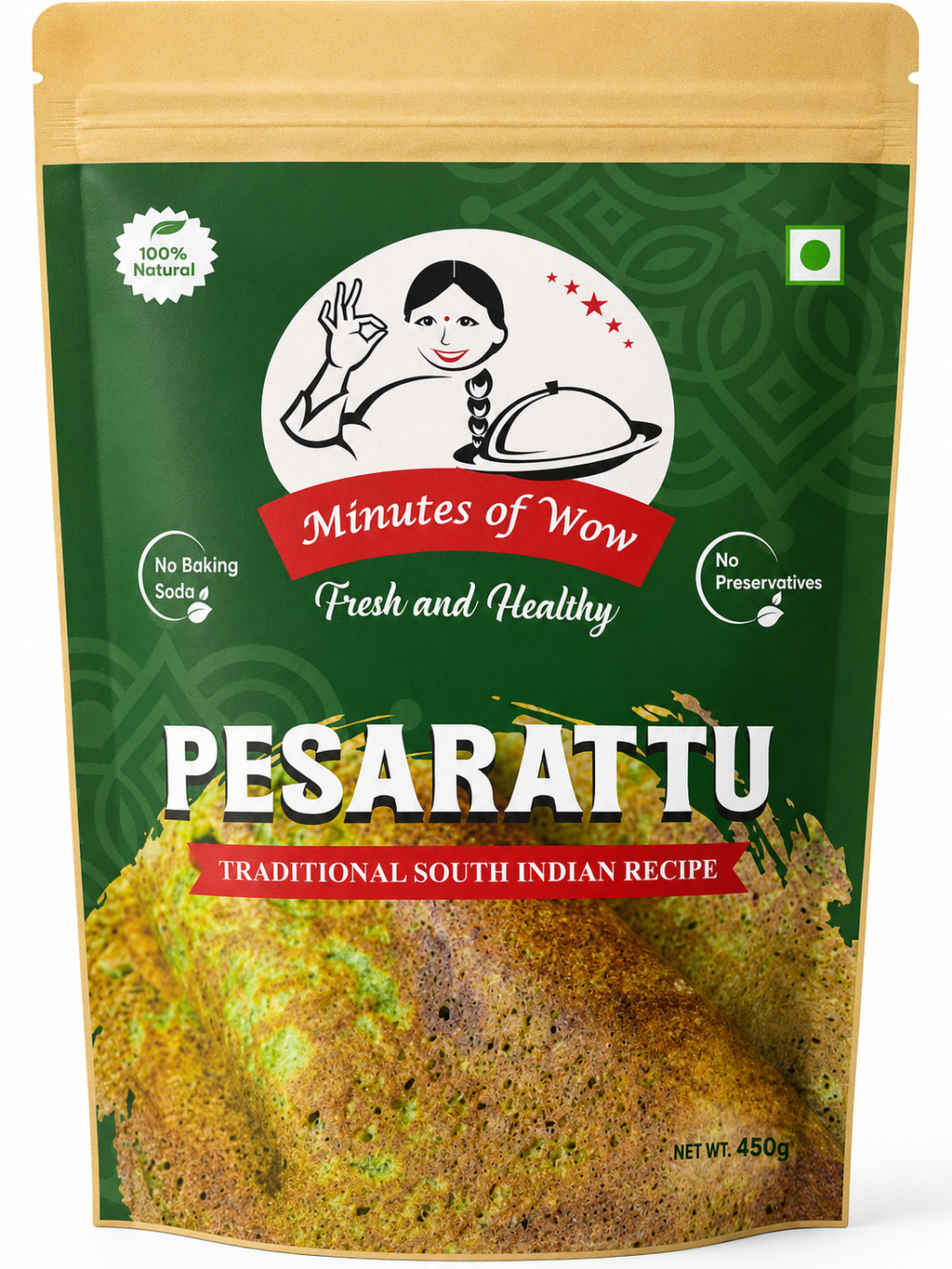 Instant Pesarattu