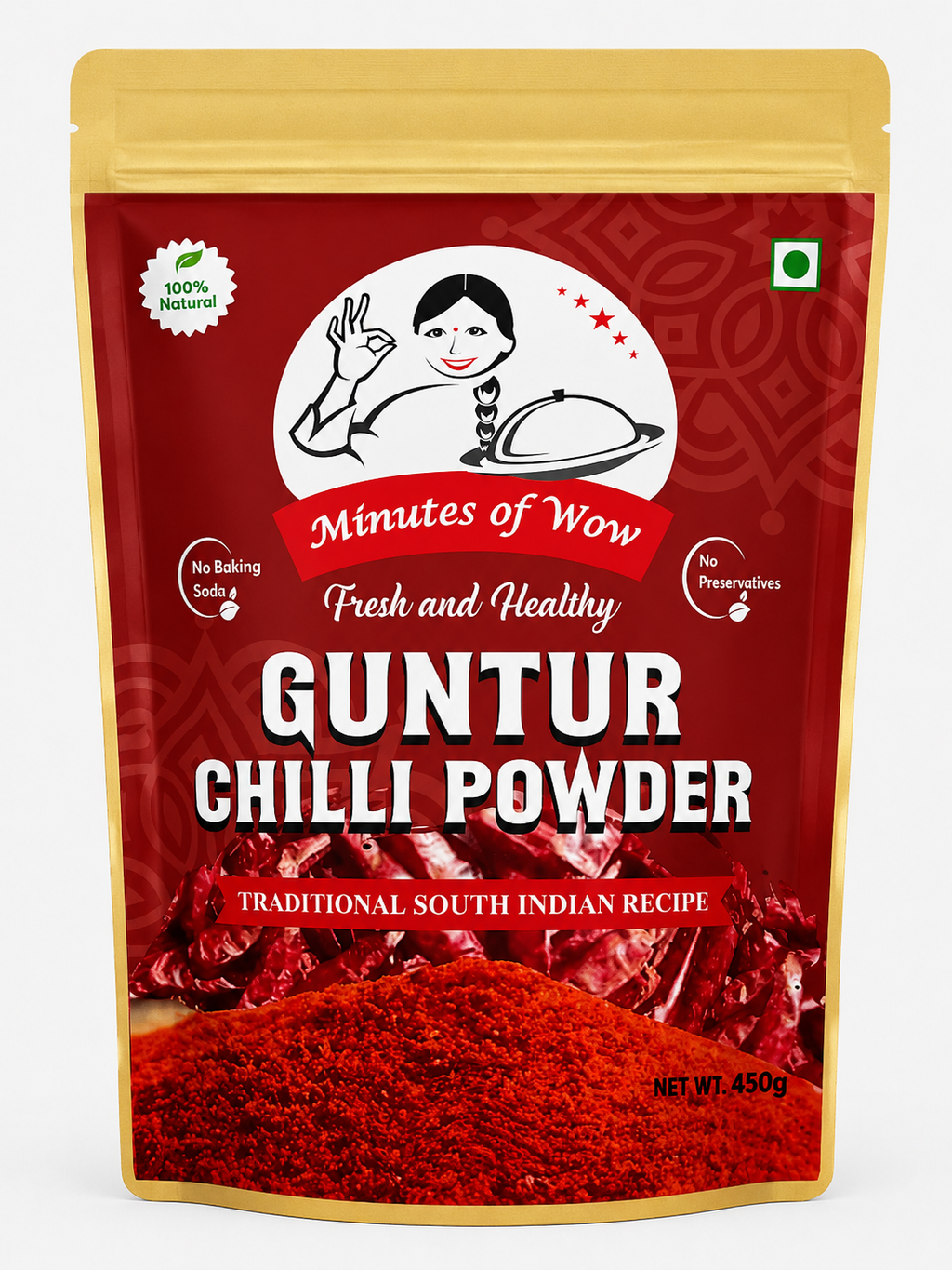 Instant Guntur Chilli Powder