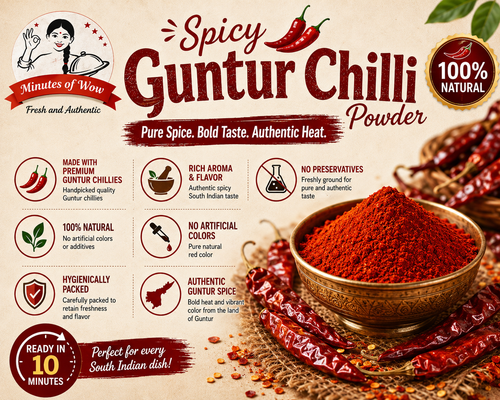 Instant Guntur Chilli Powder