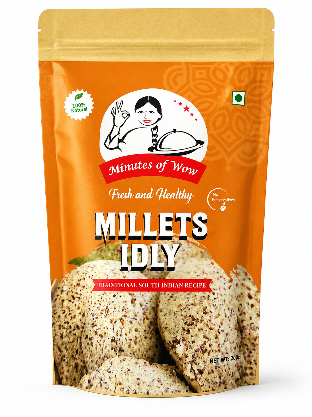 Instant Millets Idly